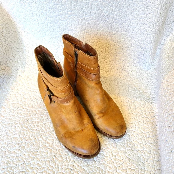 Sperry - Logo - Top-Sider tan leather ankle boots - Picture 2 of 13
